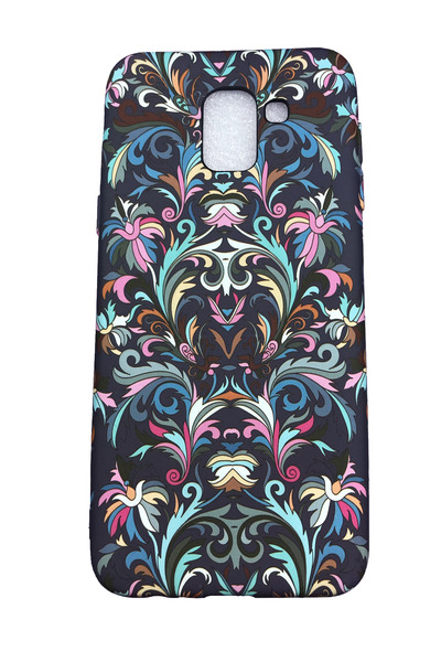 OEM Carcasă compatibilă cu Samsung Galaxy J6 2018, fosforescentă, multicoloră...