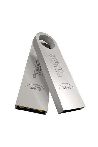 Zibox ذاكرة فلاش معدنية Powerway سعة 256 جيجابايت، ذاكرة USB 2.0