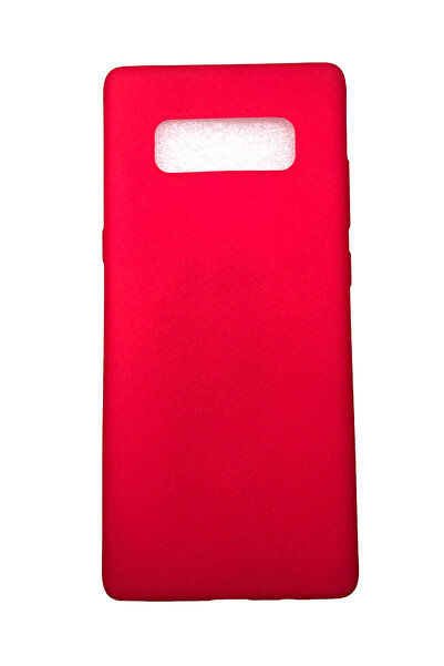 OEM Θήκη Samsung Note 8, θήκη σιλικόνης, υφή άμμου, κόκκινη