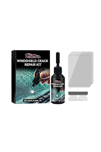 Sprise Kit de reparare pentru parbriz auto, Homonth, solutie adeziva, efect d...