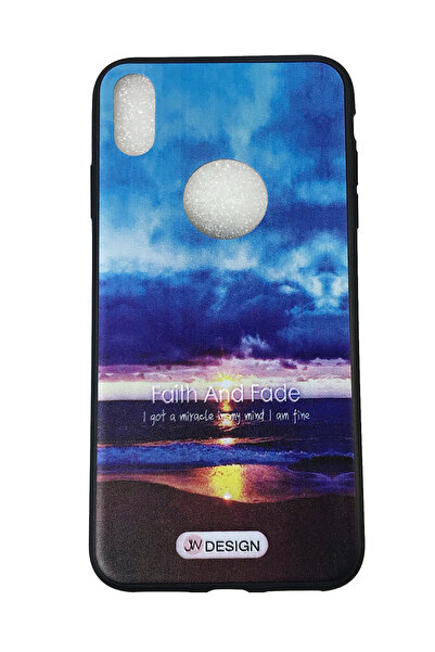 OEM Carcasă compatibilă cu iPhone XS MAX, Husă din silicon, Design plajă cu a...