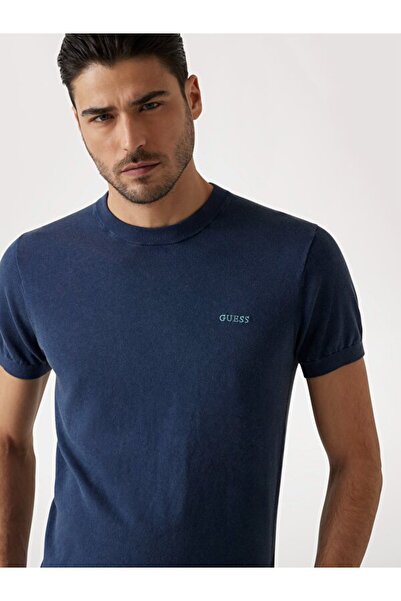 Guess Cornell Erkek Ipek Karışımlı Triko