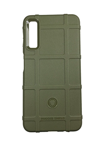 OEM Carcasă compatibilă cu Samsung Galaxy A7-2018, A750, Rugged Shield, policarbonat, antișoc, verde