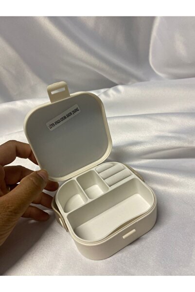 aura dünyası seyahat boy mini aynalı takı organizer