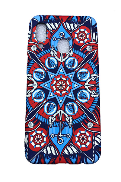 OEM Carcasă compatibilă cu Samsung Galaxy A20E, fosforescentă, cu motive naut...