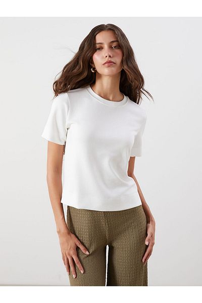 LC Waikiki New Season Crew Neck Women's T-Shirt - S5R187Z8