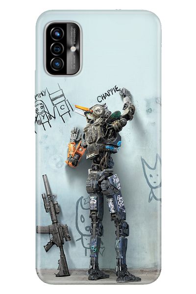 Reeder حافظة P13 Blue Max 2022 مصنوعة من السيليكون المطبوع من مادة TPU Chappie