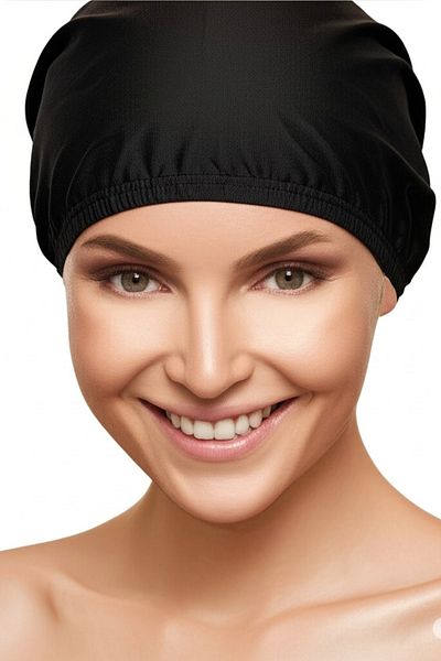 Oppland Women's Sea Pool Cap 2 Pack Hair Friendly Quick Dry Stylish Effective Protection Lightweight Foldable