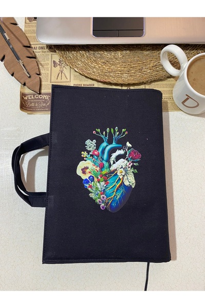 DUTTDİKİM 📖 El Yapımı Kur’an-ı Kerim Kılıfı | Sağdan Açılır – 17x24 cm