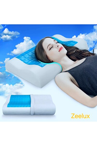 Zeelux Yeni Nesil Soğutmalı Jel Yastığı Boyun ve Omuz Ağrılarını Gidermek İçi...