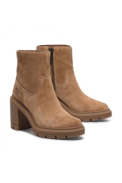 Timberland Tb0A26Wa Allington Heights Mid Zip up Boot Camel Women's Boots