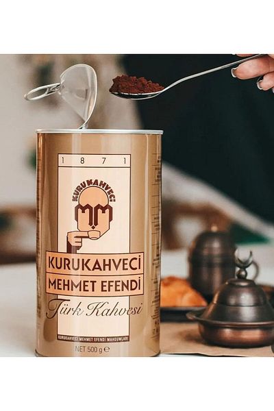 mehmet Mehmet Efendi Turkish Coffee, 500g, Pot