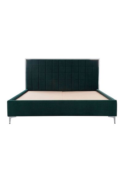Danube Home Shanghai 150x200 Queen Bed - Bottle Green L170xW216xH123cm