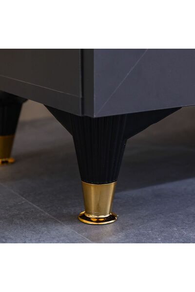 Danube Home Erva TV Unit for TVs upto 55 Inches with Storage L120xW37xH40cm