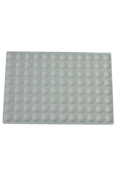 RE-GENERATION Lenfödem Bası Pedi Büyük Noktalı – 19,5 x 28,5 cm – RG-3703 – Tibbi Silikon Lenfödem Bası Pedi