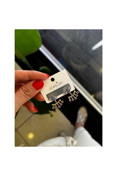 SepetBudur Eye Earrings - Gold