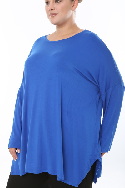 XL Modam Women's Lycra Viscose Plus Size Tunic (Chest Size 150cm)
