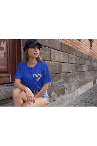 ArtYus TRIUC FEMEI LOVE10 CU IMPRIMARE TRANSFER, GAT ROTUND, MANE SCURT