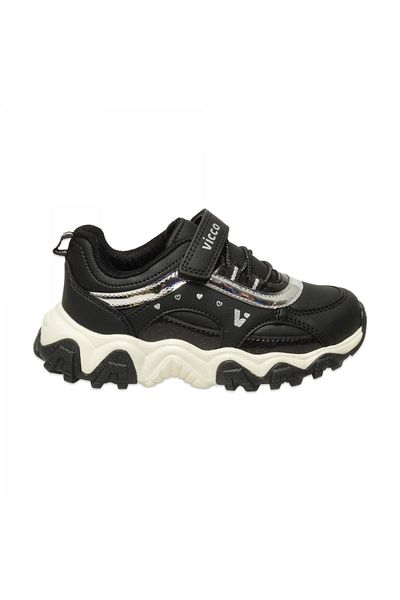 Vicco 346.F25K.210 Pantofi sport pentru copii Dream Filet alb-negru