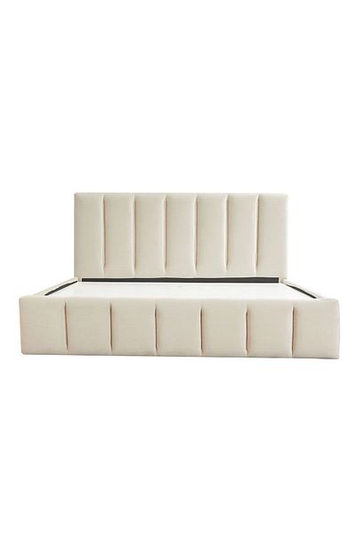 Danube Home Vista 150x200 Queen Bed with 4 Drawers - Light Beige L220xW161xH111cm