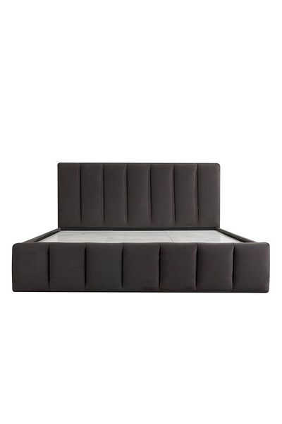 Danube Home Vista 180x200 King Bed with 4 Drawers - Black L220xW191xH111cm