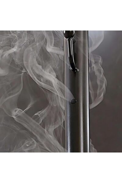 Generic Clothes Incense Burner Stand - 175cm long Bakhoor Burner Stand Hanger with Cloth Hooks (White)