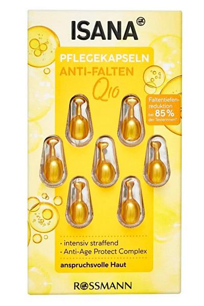 ISANA Face Neck Decollete Q10 Capsule Serum Anti-Wrinkle 7X0,38 ml