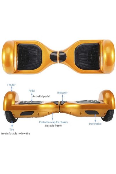 rexa Self-Balancing Electric Scooter with Brushless Motor – 2 Wheels – 58 x 17 x 17 cm