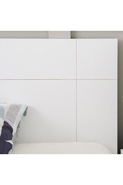 Danube Home Brooklyn 120x200 Single Bed - White L224xW125xH100cm