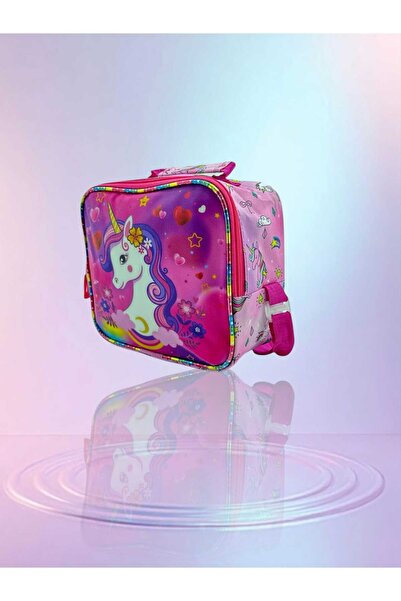 Relaxion Glitter Unicorn Patterned Thermal Lunch Box 3323-9