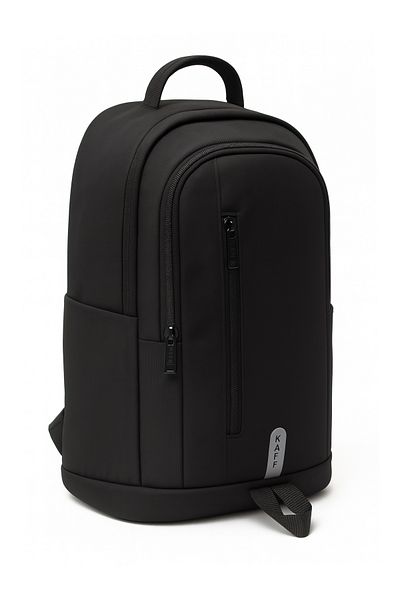 KAFF Black Unisex Functional Water Resistant Sports & Casual & School Backpack - 00510