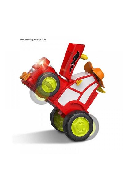 OEM Tractor Saritor, Cu Telecomanda, Cu Lumini Si Muzica Vesela Rosu