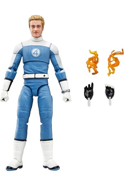 Hasbro F4 Legends Johnny Storm Figure 15-Cm G0800