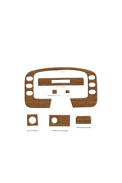 Marscockpitdesign فورد ترانزيت وحدة التحكم-توبوردو 1995-1997 12 قطعة