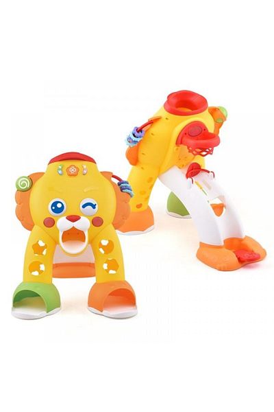 abero Activity Center Lion with Balls, Basket, Shapes Sorter, Sounds and Lights