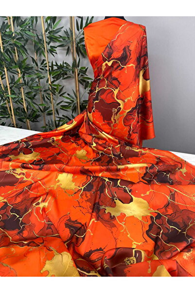 ipekkumaş قميص تنورة من الحرير المنقوش من ساترن، يباع حسب قطعة من منتجاتنا 1 ...