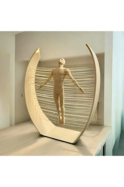 Modern Sanat Figürü / Biblo / Obje / Heykel - Yükseliş – | Kabuk Factory Tasarımı
