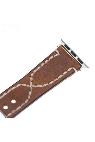 PLM Apple Watch Compatible Leather Cord 42-44-45mm V18 Daniel