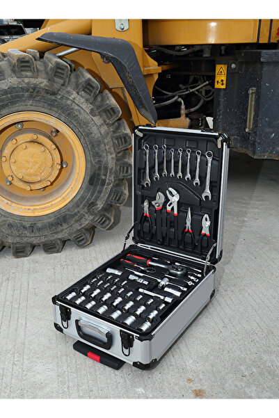 Lawazim Tools Box 187 Piece - DIY and Professional Tool Kit with Case for Home Garage Car Repair