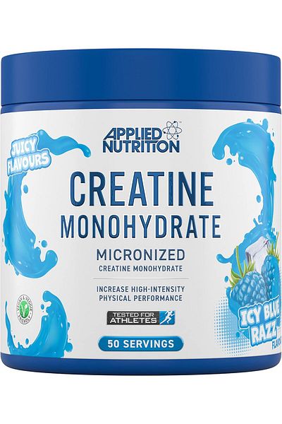 applied nutrition Creatine Monohydrate Powder 250g – 100% Micronized Creatine 50 Servings