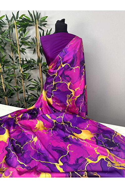 ipekkumaş قميص تنورة من الحرير المنقوش من ساترن، يباع حسب قطعة من منتجاتنا 1 ...