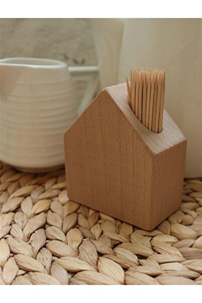ccn design 2’li Mini Ahşap Kürdanlık, Sofra Dekorasyonu, Kafe, Otel ,Yemek Ma...