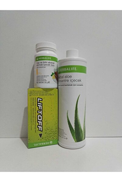 Herbalife İçecek set (LimonÇay+Liftoff+Aloevera)