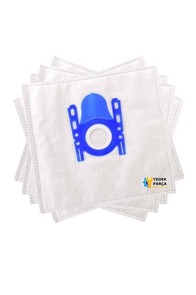 Ozba Ticaret Siemens Compatible Synchropower White Edition 2400W Vacuum Cleaner Dust Bag 5 Pcs