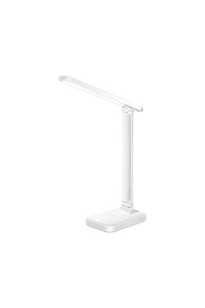 Klaus LED Desk Lamp, USB Powered, 5W, 3 Light Modes, 13.5 x 9.5 cm, ABS, White