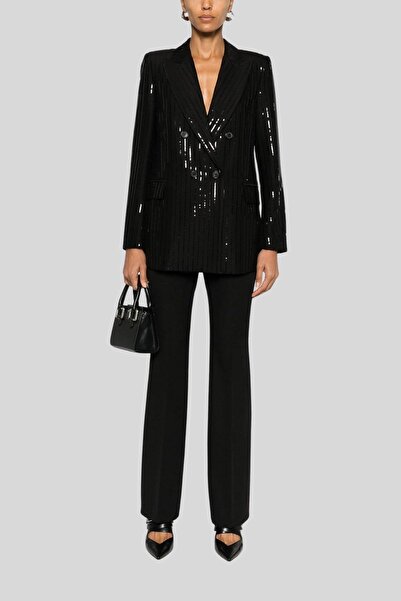 Ermanno Firenze Kadın Blazer Ceket Siyah