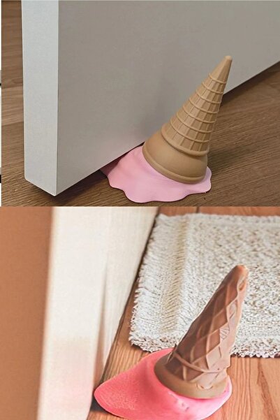 moistrid Zatvarač vrata u obliku korneta od topljenog sladoleda, zatvarač vra...