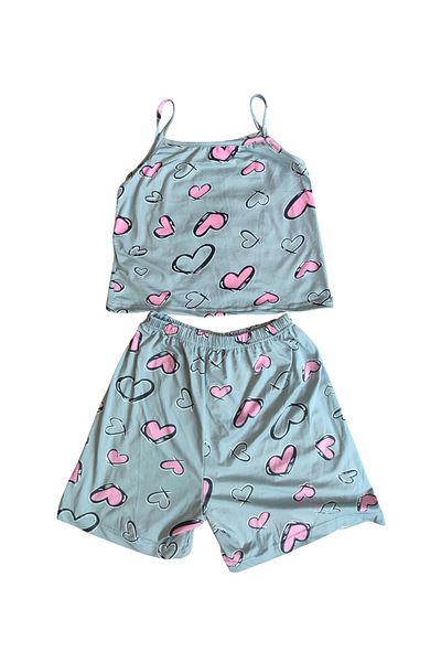 KapadokyaButik Pyjamas Set with String Shorts