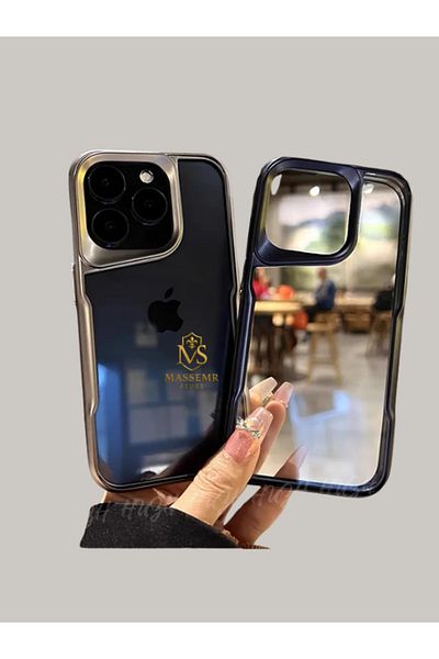 Massemr iPhone 14 Pro Max Compatible Silicone Case – Transparent Shock Absorbing Slim Protective Cover