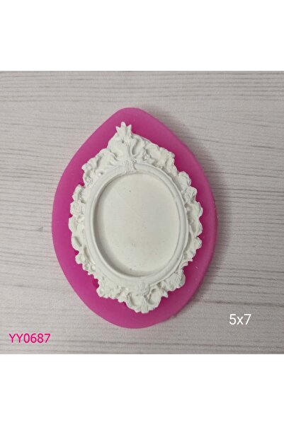 YOYOMOLD YY0687-Çerçeve Elips Silikon Kalıp